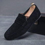 Herrenschuh Loafers Wildleder | Old Money 