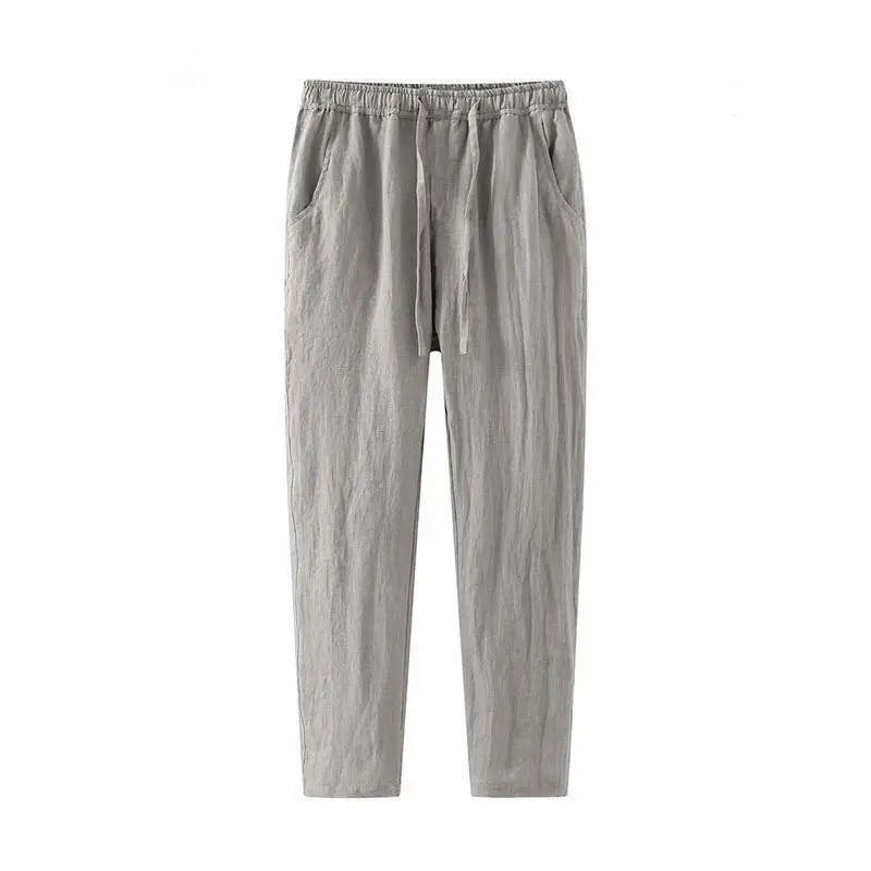 Leinenhose Herren Grau | Old Money 