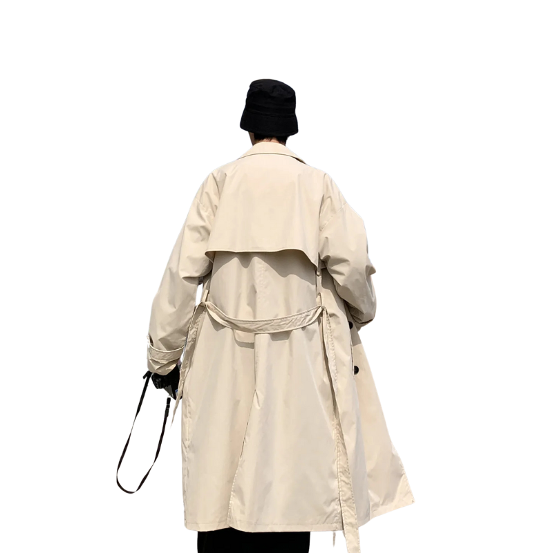 Long Trench Coat Man | Old Money 