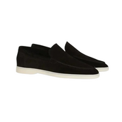 VELOURSLEDER SEASIDE LOAFER SCHWARZ | Old Money 